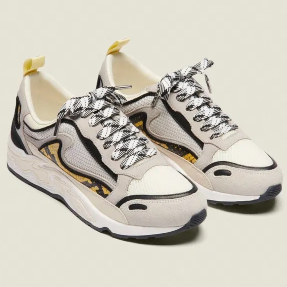 $425 SANDRO New flame sneakers sz 41
